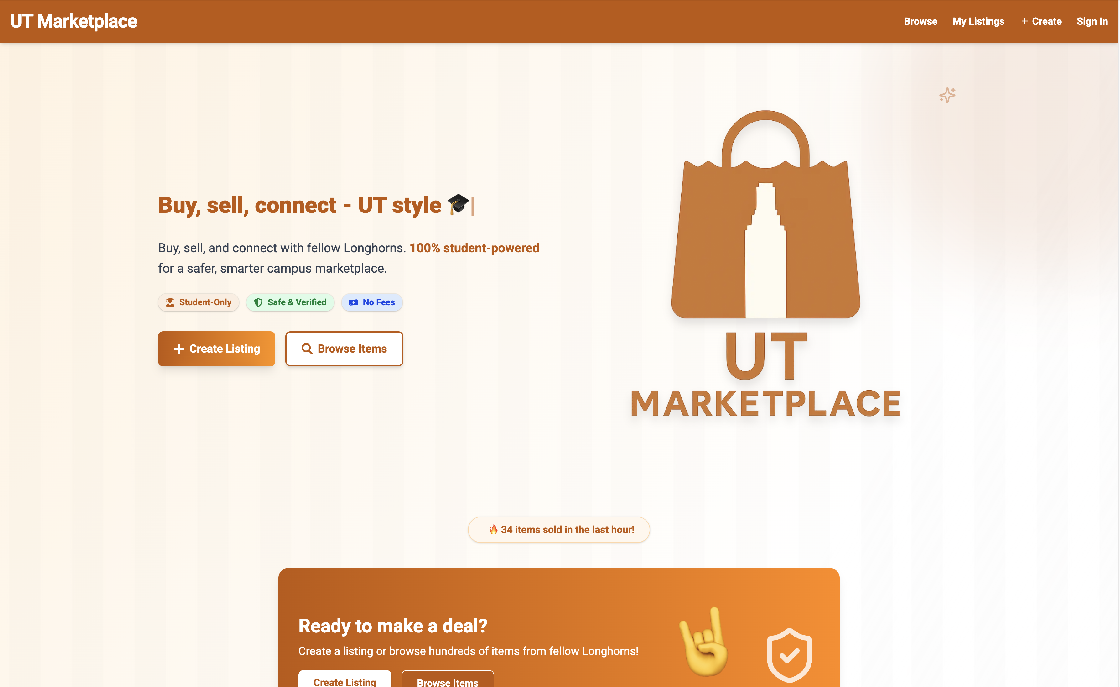 UT Marketplace preview